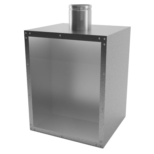 IL - Gas Flue Box - Recessed - Dia125
