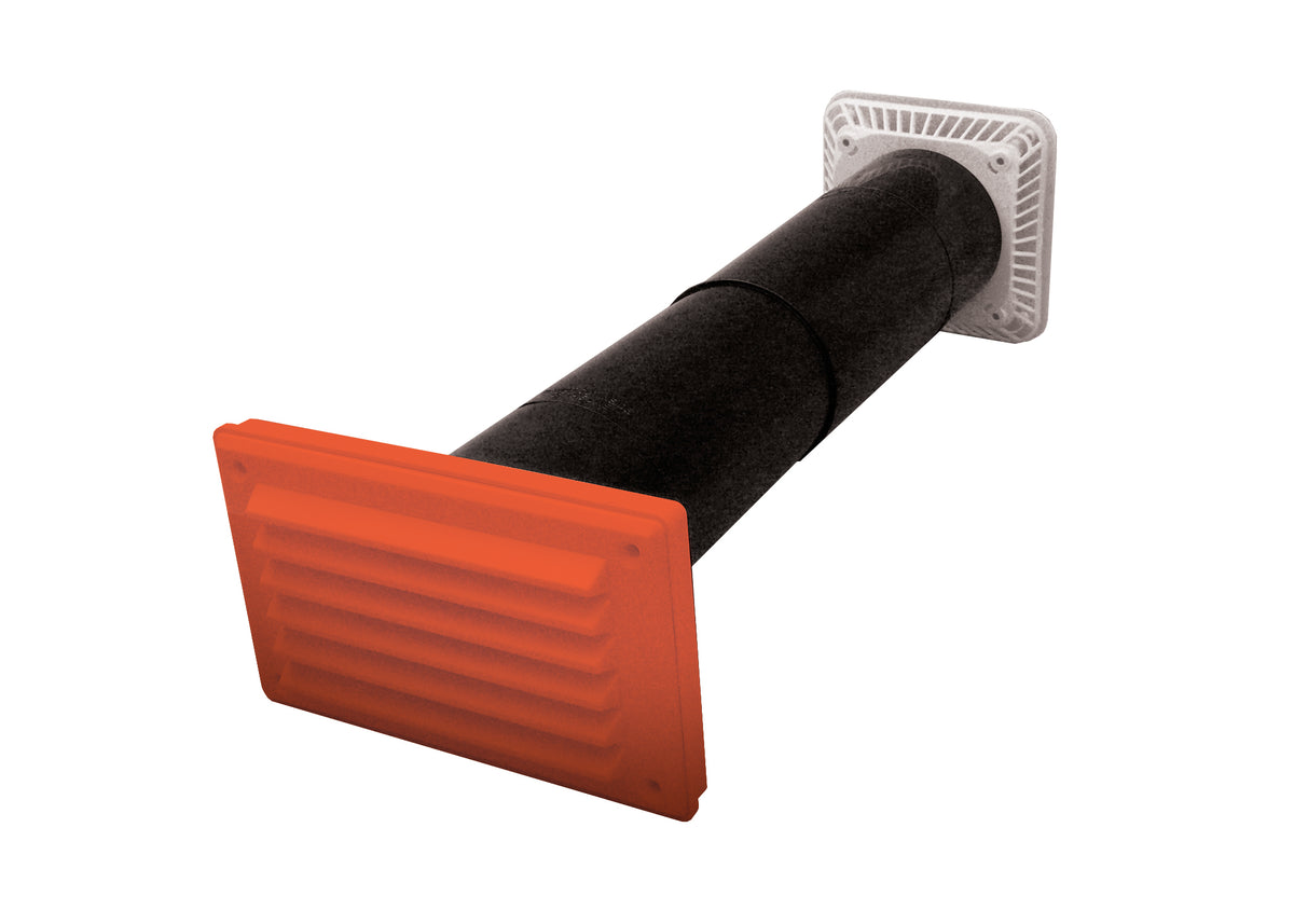 Lookryt Aircore Vent 125mm BAFFLED Terracotta AC7LPTC