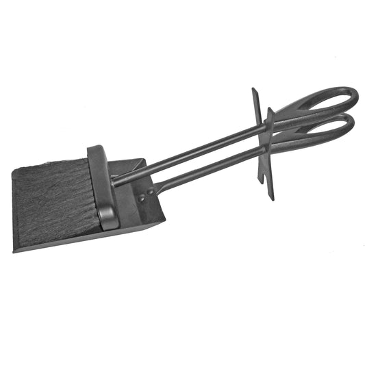 1164* Hearth Tidy Loop Black