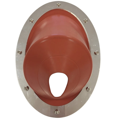 MI-Flash - Tent Flashing Red SILICONE Aluminum Base