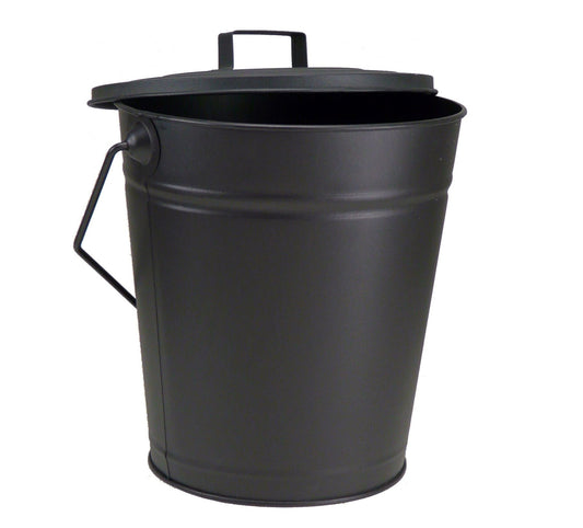 Dudley Bucket With Lid Black