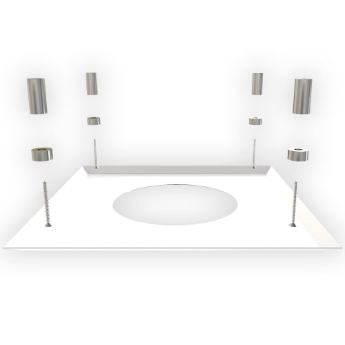 TWPro - Firestop Cover Plate (WHITE) 175