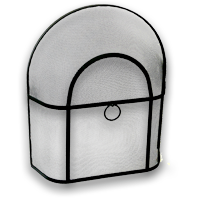 Cotswold Firescreen Black 610mm