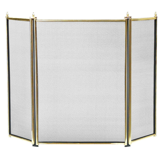 Regency Firescreen Brass