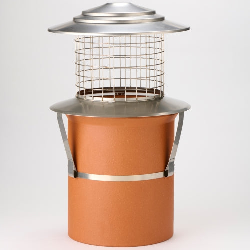 MI-Cowl Bird Guard with Collar (Natural)(MAC 25)