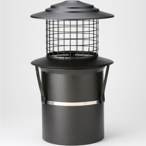 MI-Cowl Bird Guard with Collar (Black)