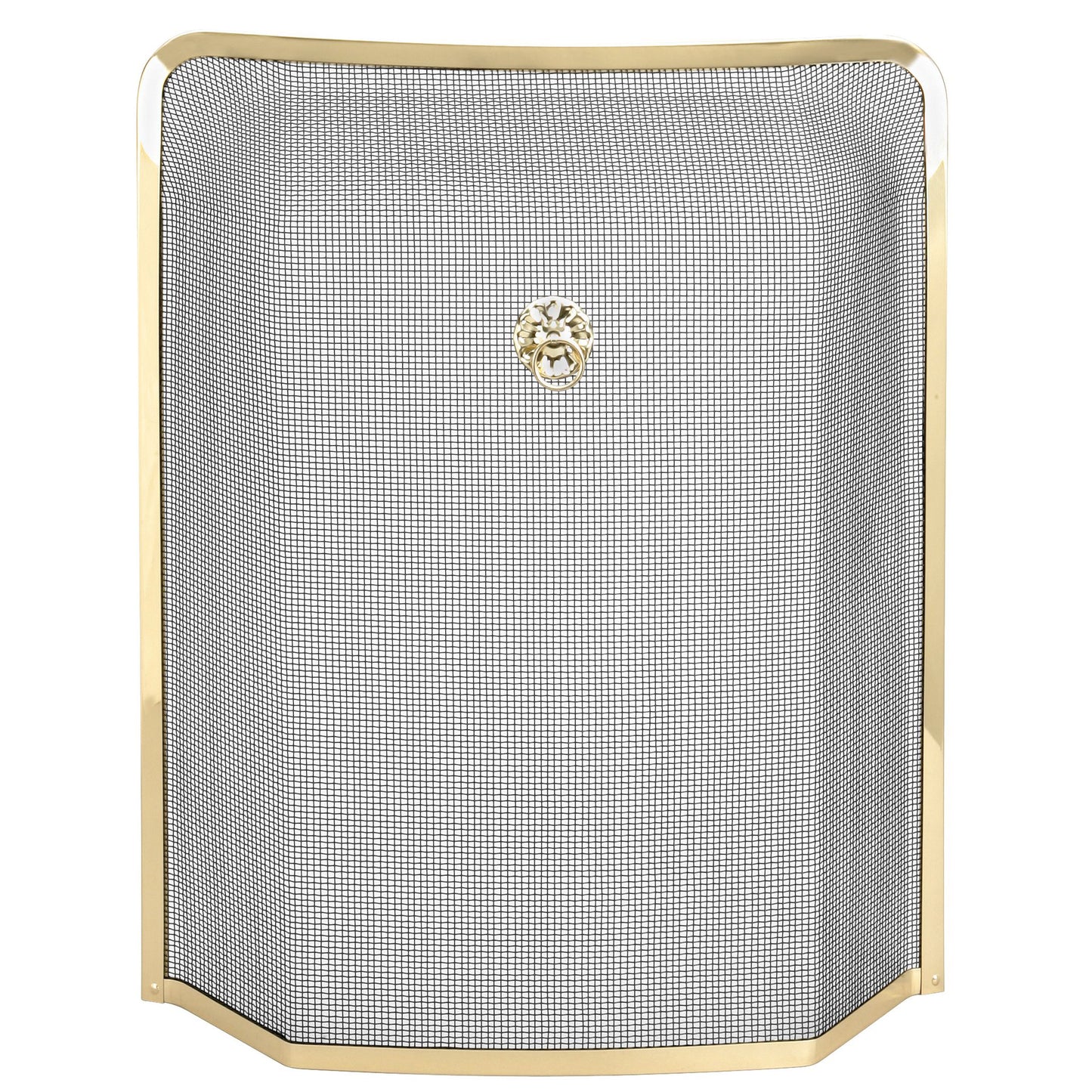 Spark Guard Windsor Brass 24"x21"