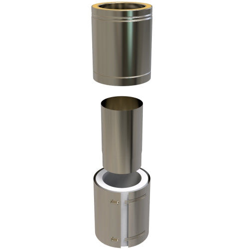 TWPro - Adjustable Connecting Pipe 250mm - 125 Dia