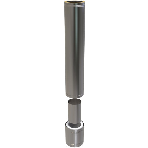 TWPro - Adjustable Connecting Pipe 1000mm - 150 Dia