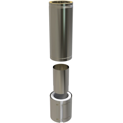 TWPro - Adjustable Connecting Pipe 500mm - 150 Dia