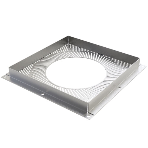 TWPro - Ventilated Firestop Plate (WHITE) - 200 Dia