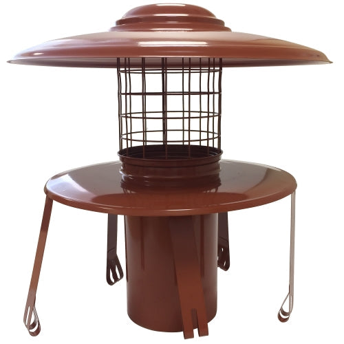 MI-FLEX Pot Hanging Cowl (Terracotta) Dia400 Lid - Dia125