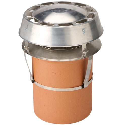MF20 Pot Hanger c/w AD Cowl (St Steel) x 200mm