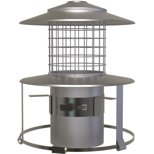 MI-FLEX Support Pot Hanging Cowl (Natural) - Dia200 - Dia200