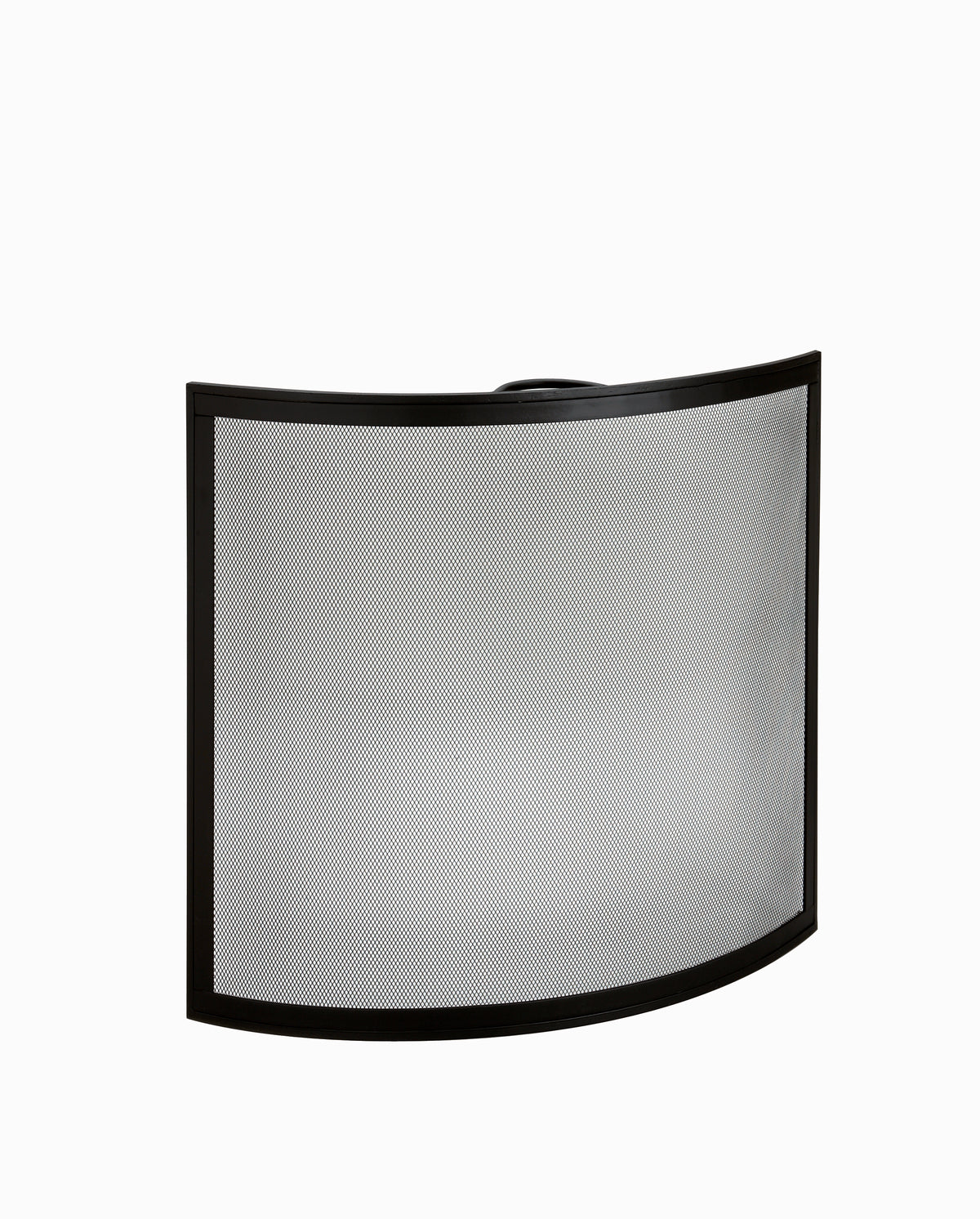 2067* Fire Screen Arc/Camber Large Black