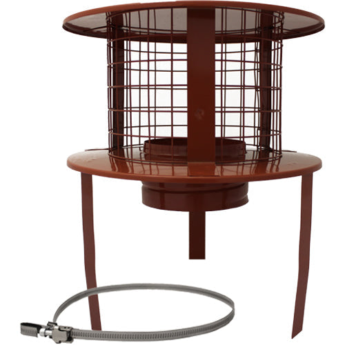 Screw-FIX Pot Hanging Cowl, Terracotta - Dia80