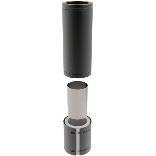 TWPro MB - Adjustable Connecting Pipe 500mm -  125