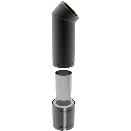 TWPro MB - Adjustable Connecting Pipe with Bend -  125