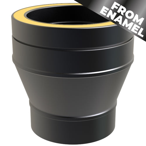 TWPro MB - ENAMEL Single Wall to Twin Wall Adaptor  125