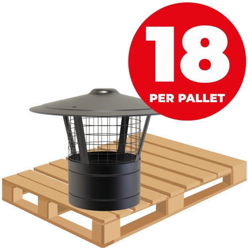 PALLET (18) - TWPro MB - Rain Cap with Mesh -  150