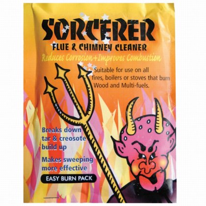 Sorceror Flue & Chimney Cleaner Packet (0096)