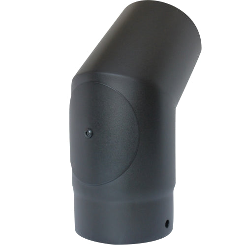 VIT-Smooth Smooth 45/135 Elbow with Door 125mm