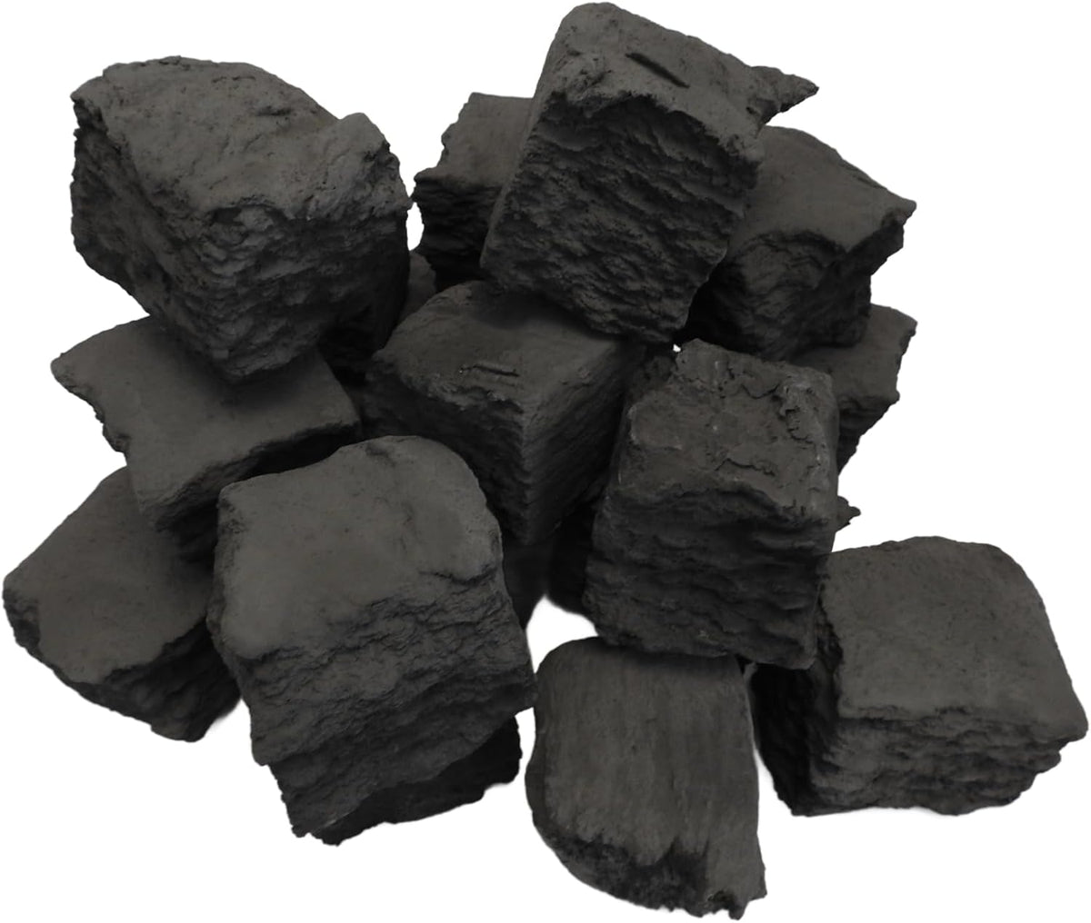 Ceramic Coal Medium Pack of 10