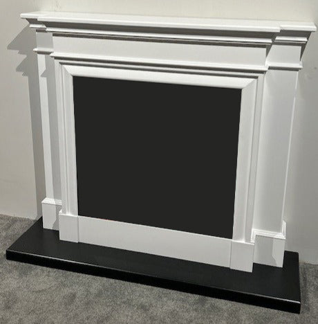 Symphony E-Flame 750SL Hearth (Allegra / Cadence White