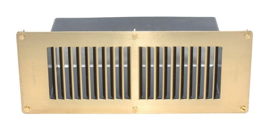 Floor Vent Brass 10x4 FV10BRAS
