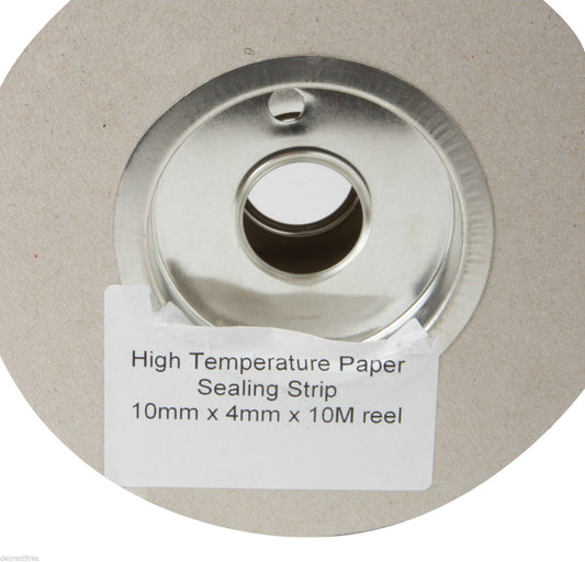 High Temp Paper Strip 10x4mm 10m Roll