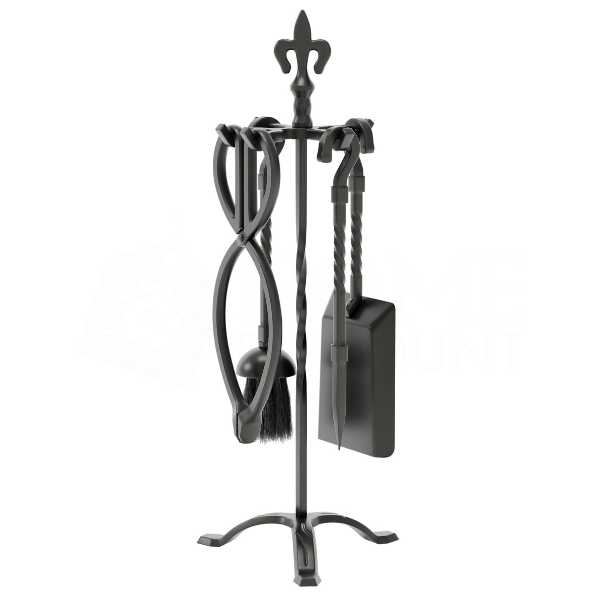 27105 Comp Set Fleur de Lys Black
