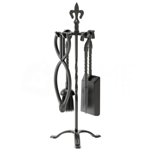 27105 Comp Set Fleur de Lys Black