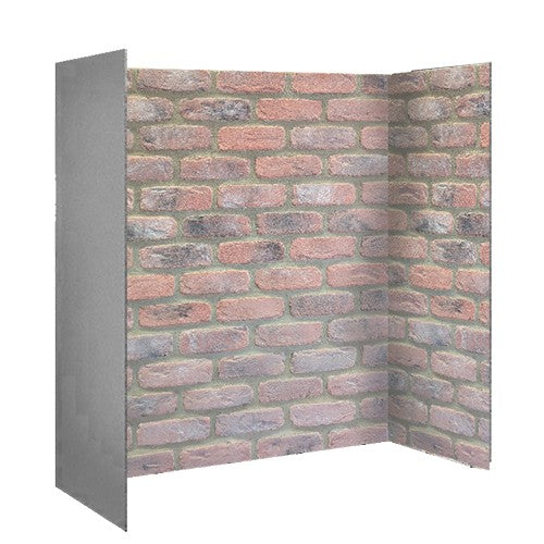 Inglenook Chamber 48 4Pc Wide Returns Rec Arch Rustic Rec