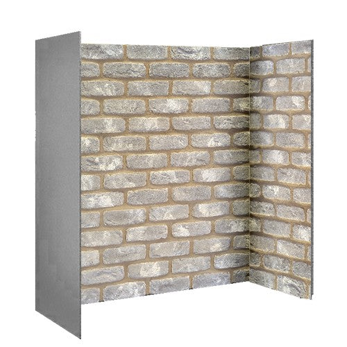 Inglenook Chamber 51 Std Returns Sky Grey Rustic Brick