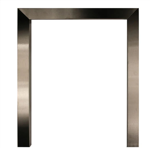 Frame Brushed Steel Magnetic 22x16 2x2 (2 Part)