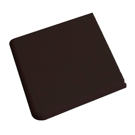 Basalt Black 6x6 Round Edge Corner