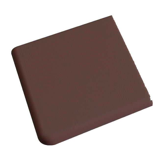 Teapot Brown 6x6 Round Edge Corner