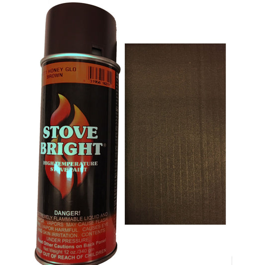 Calfire Stovebright Honeyglow Brown Paint 400ml