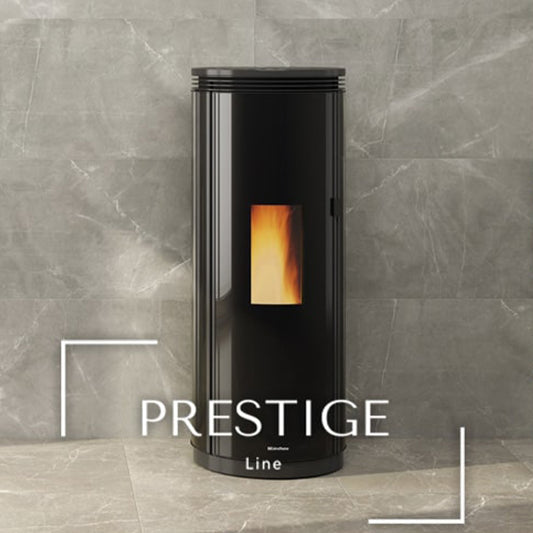 ExtraFlame Pamela Crystal Stove - Pellet
