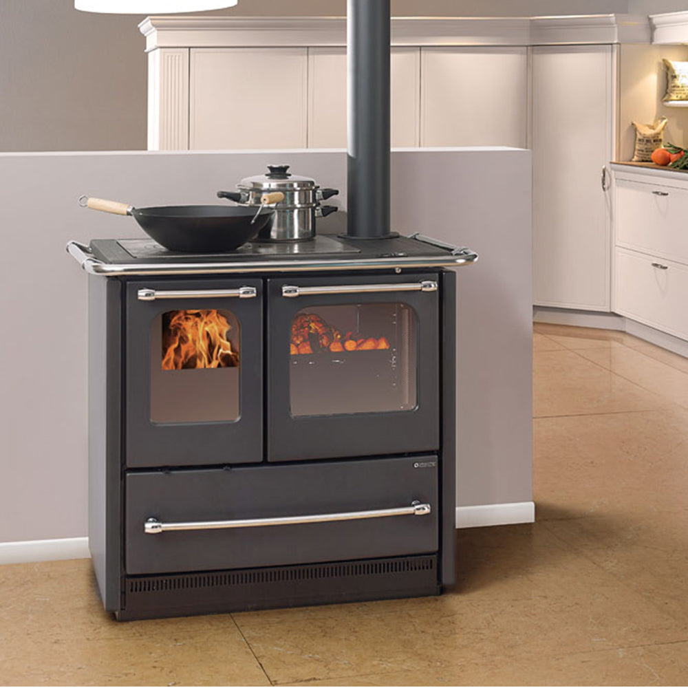 LNS Sovrana Easy Evo 2.0 Cooker Anyhracite - Wood