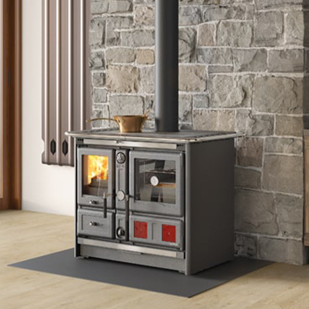 LNS Termorosa XXL DSA- Anthracite Wood Cooker With Boiler