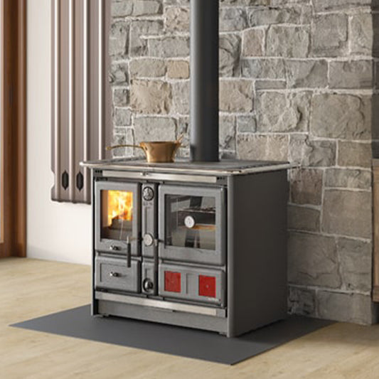 LNS Termorosa XXL DSA- Anthracite Wood Cooker With Boiler