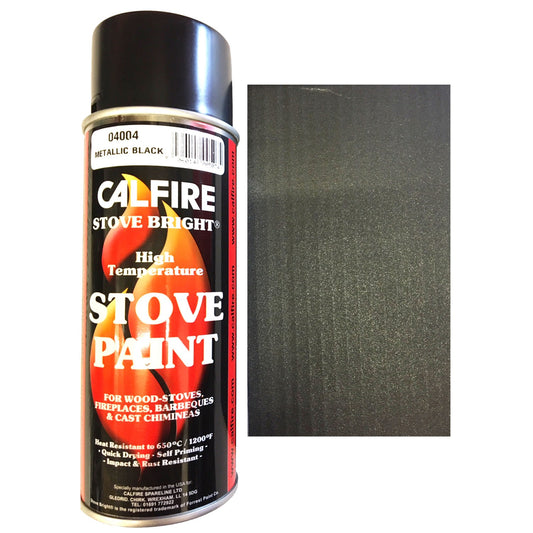 Calfire StoveBright Metallic Black 400ml 04004
