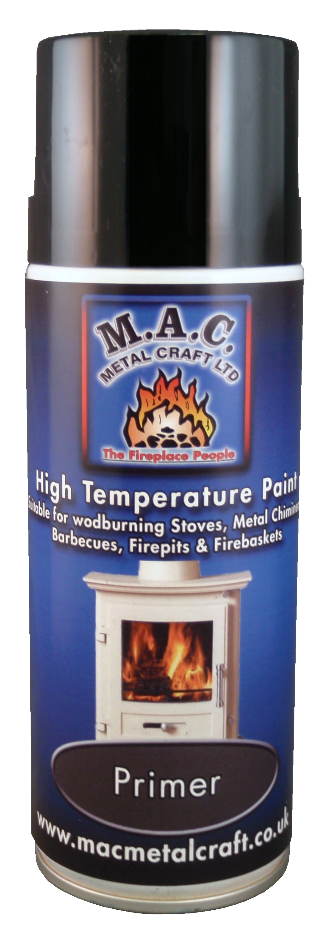 MAC Stove Paint BLACK 400ml Spray