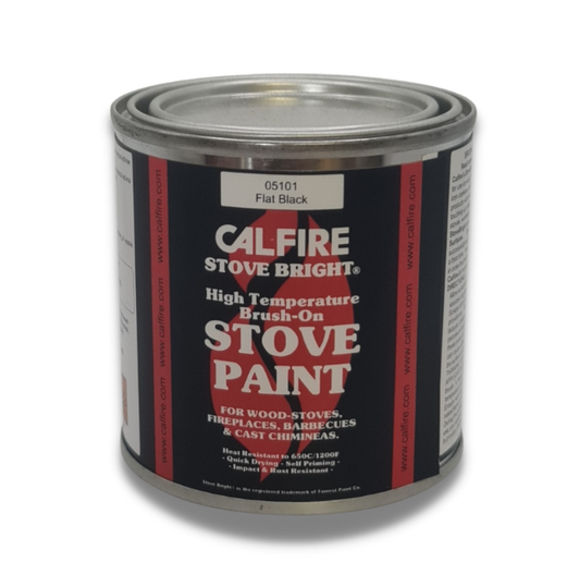 Calfire Touch Up Paint Flat Black 236ml 05101