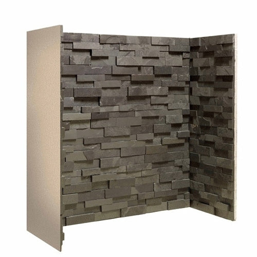 Black Split Face Slate