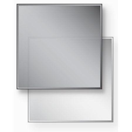 Square Glass Shaped Hearth Smoked 900x900