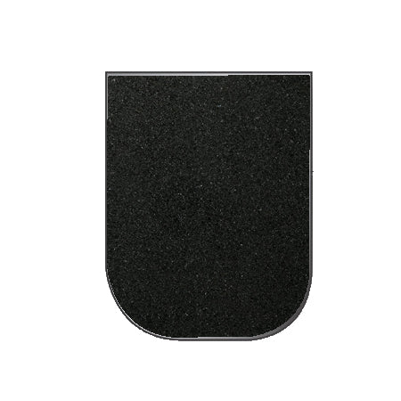 Semi Circle Granite Shaped Hearth Honed 1100X850