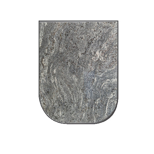Semi Circle Himalayan Granite Shaped Hearth 1100X850