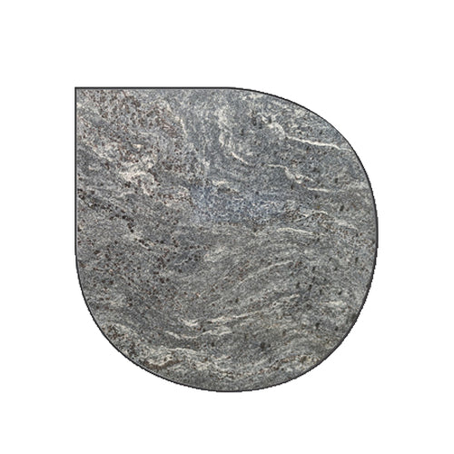 Teardrop Himalayan Granite Shaped Hearth 900x900